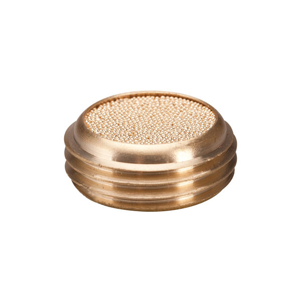 Silenciador de aire plano BSP con rosca G